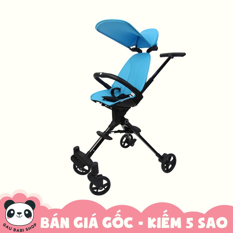[Mã 267FMCGSALE giảm 8% đơn 500K] FREE SHIP !!! Xe đẩy 2 chiều cao cấp Joovy Qatta S113 - Xanh