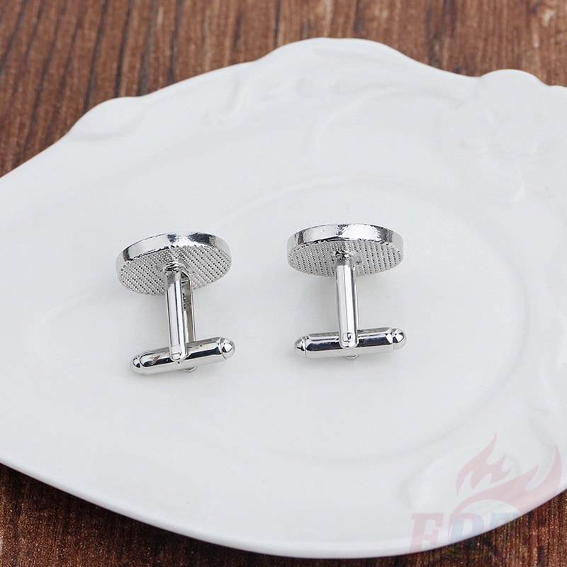 > Ready Stock < ❉ Omega Cuff Button ❉2Pcs/Pair Ω Fashion Shirt Cufflinks