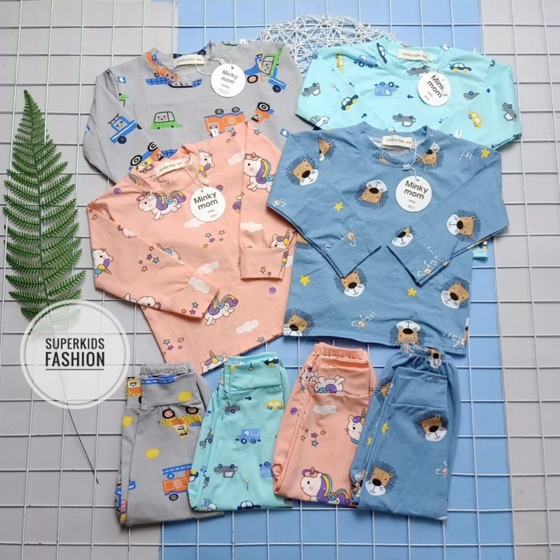 Combo bộ bé gái và bé trai