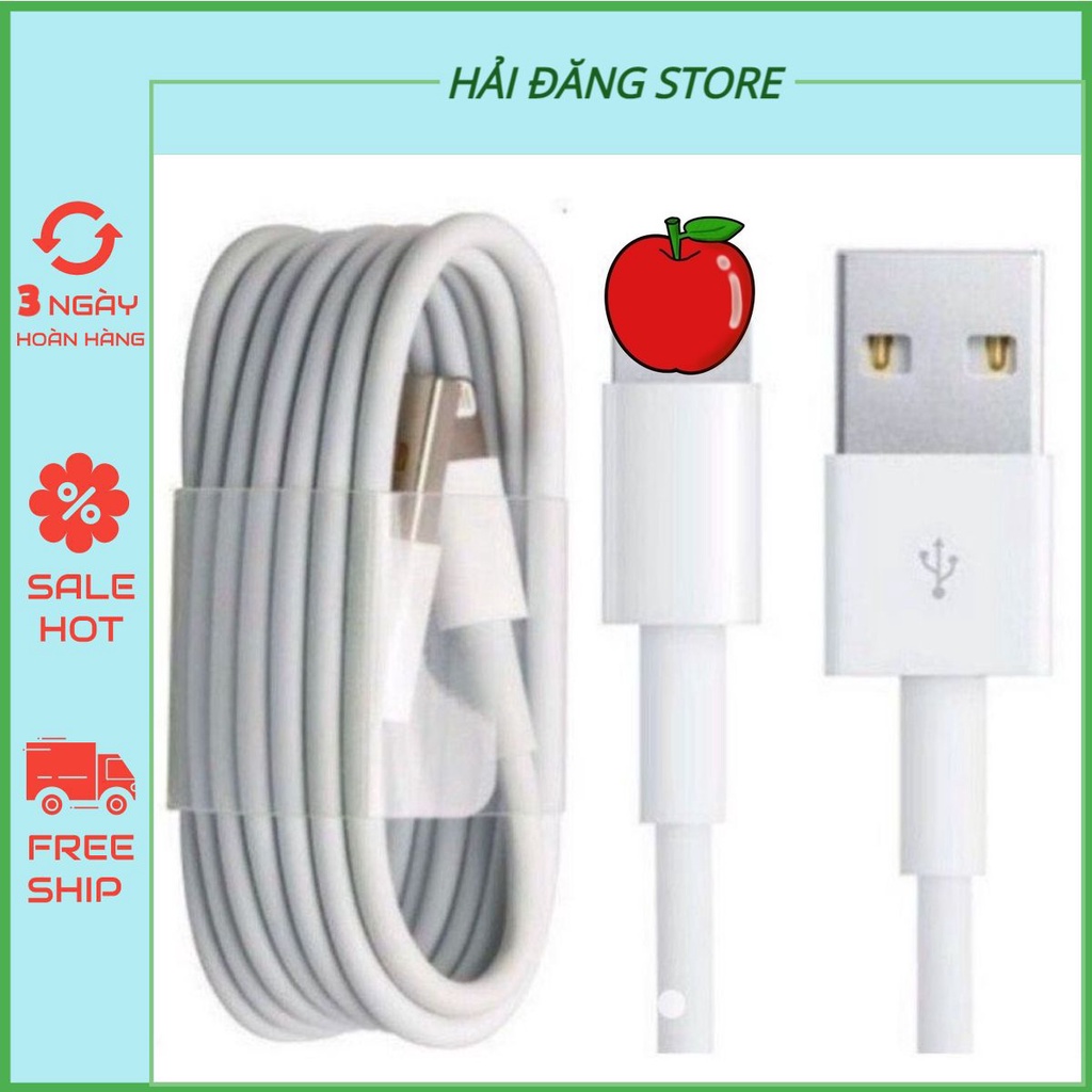 Cáp sạc 3ic dành cho các dòng ĐT IP5 5s 6 6s 6plus 6splus 7 7plus 8 8plus