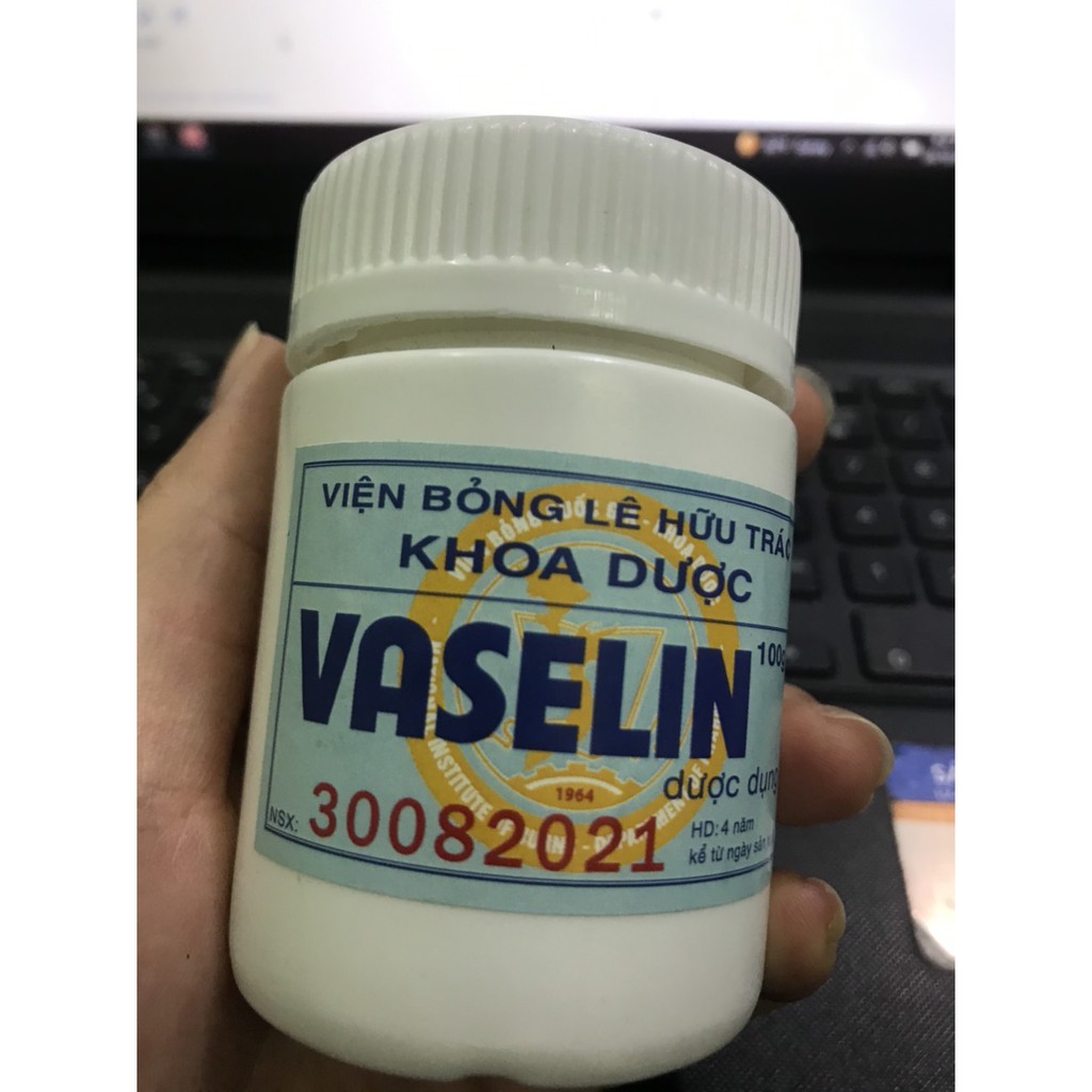 Kem nẻ dưỡng ẩm Vaselin Hộp 100g, Sáp chống nẻ làm mềm da an toàn cho trẻ nhỏ