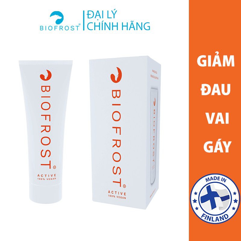 GEL GIẢM ĐAU TÁC ĐỘNG KÉP NÓNG LẠNH - BIOFROST ACTIVE- GEL GIẢM ĐAU PHẦN LAN- TỐT NHẤT TRÊN THỊ TRƯỜNG