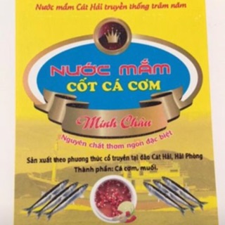 Mắm chắt Cát Hải - mắm cá cơm