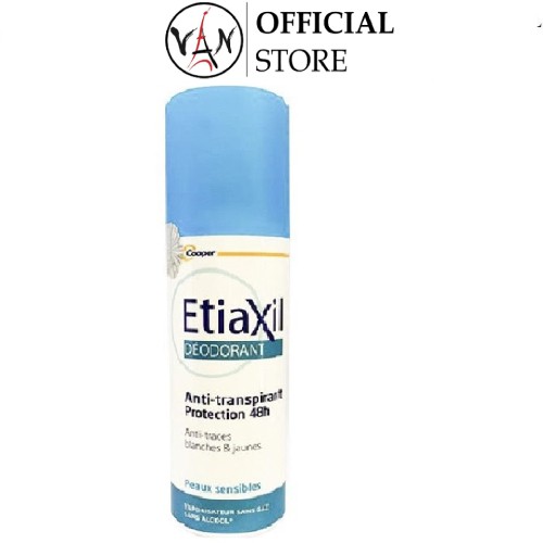 Xịt khử mùi etiaxil dòng hằng ngày giúp ngăn ngừa mồ hôi trong 48h - 100ml