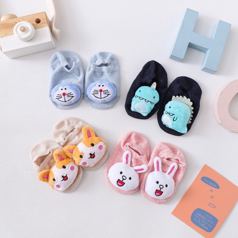 Tất, vớ hình thú 4D siêu cute cho bé 0-12 tháng