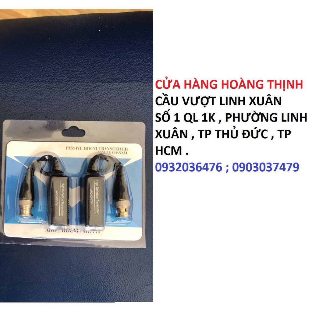 Balun Chuyên Dùng Camera AHD - CVI- TVI -HDCVI2MP 1080P