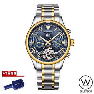 Đồng hồ nam tevise máy cơ model t806a - dây thép đặc