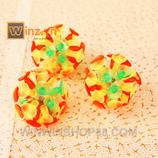 Bộ 3 bóng ném dính Bóng Dính Sticky Ball giáo cụ dạy học cho giáo viên Hàng chất lượng đảm bảo độ ném dính hít cực tốt