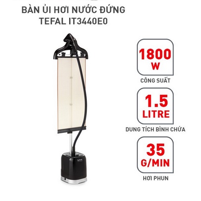 Bàn Ủi Hơi Nước Đứng Tefal - IT3440E0 - Hàng Chính Hãn