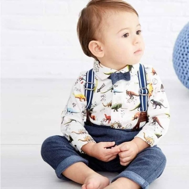 Set yếm khủng long cho bé trai