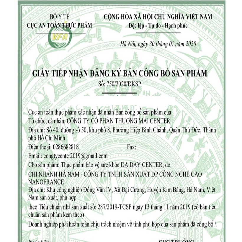 Dạ Dày Center- Hỗ trợ giảm đâu dạ dày, tá tràng, ợ chua trào ngược