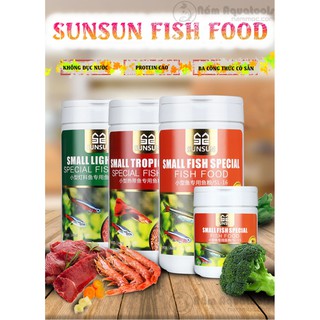 SUNSUN Special Fish Food | Thức Ăn SunSun Đặc Biệt Dành Cho Cá Cảnh Nhỏ, Cá Thuỷ Sinh