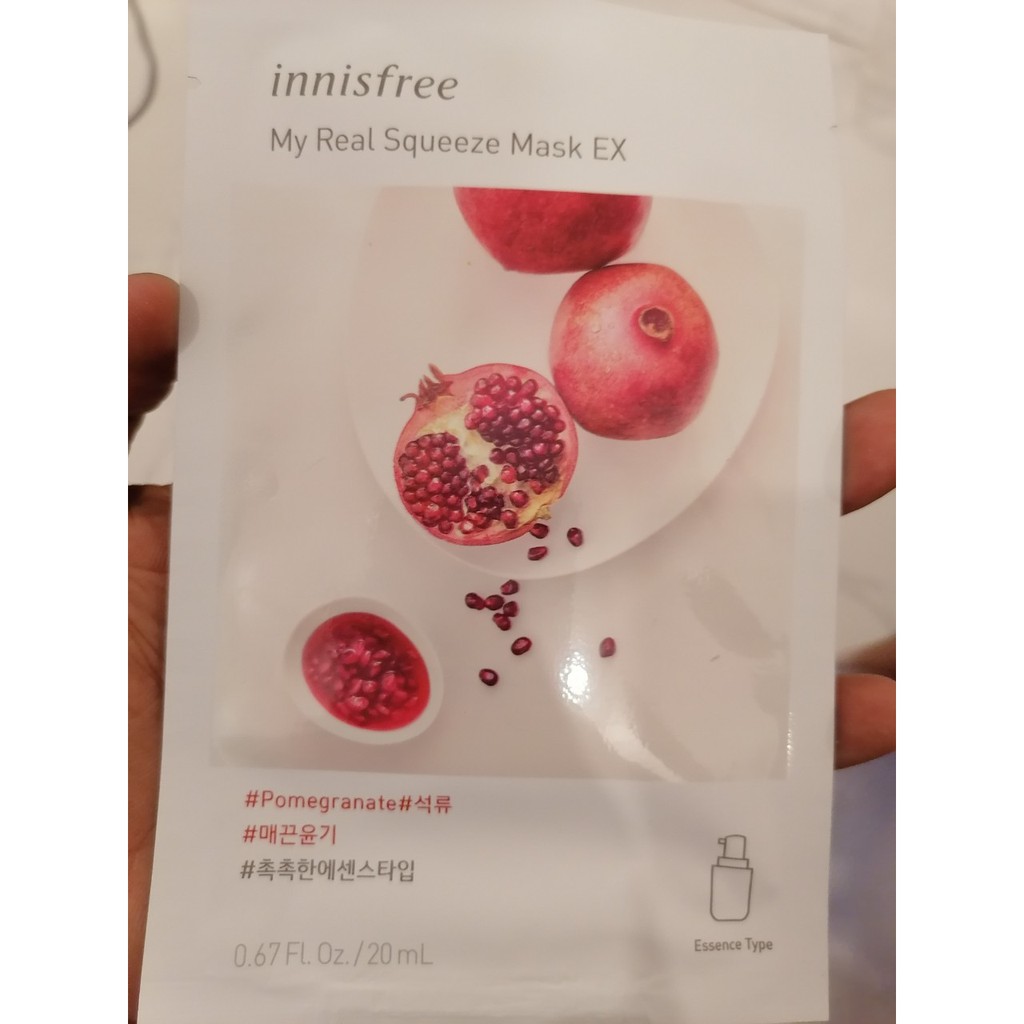 Mặt Nạ Giấy – Innisfree My Real Squeeze Mask