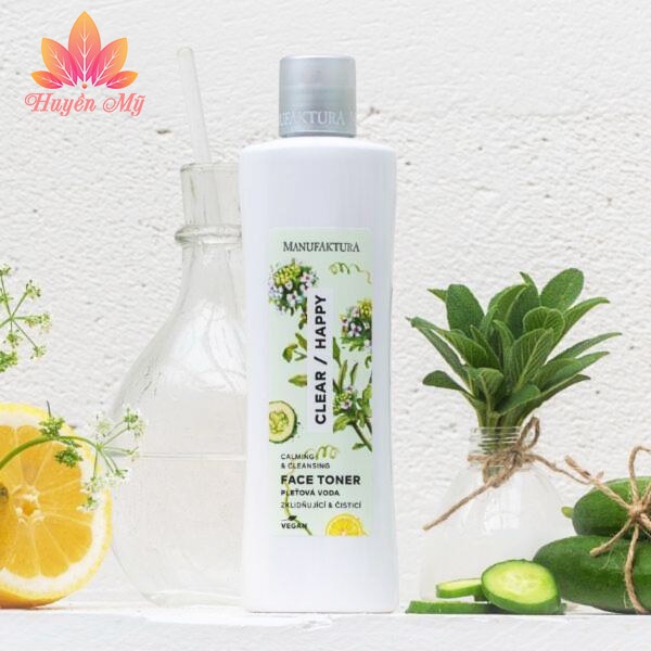Toner Da Dầu Mụn Lavender Dưa Chuột Manufaktura 215ml