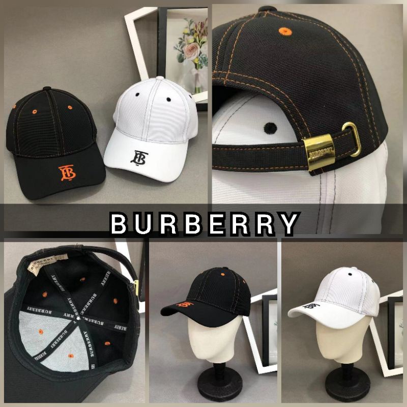 Mũ lưỡi trai thêu chữ Burberry nhập khẩu BASEBALL CAP SPORT