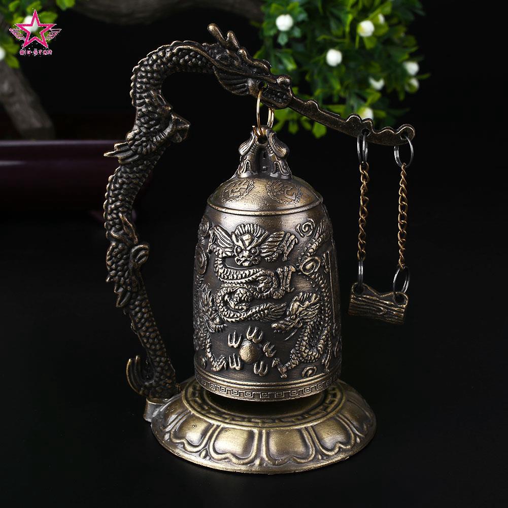 Chuông đồng phật giáo bằng đồng phong cách Trung Hoa