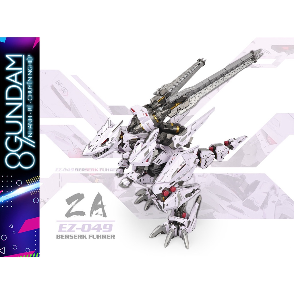 Mô Hình Lắp Ráp 1/72 ZOIDS EZ-049 Berserk Fury Fuhrer