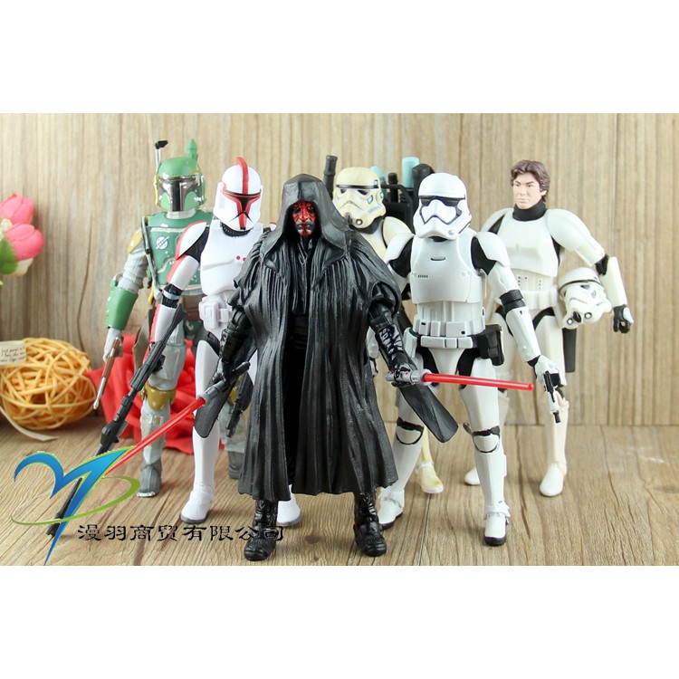 Mô hình Nhân vật Star Wars Darth vader/ Kyloren/ Captain Plasma/ Clone Trooper