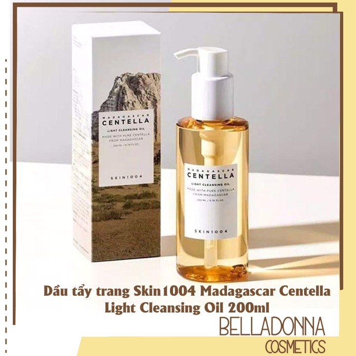 [CHÍNH HÃNG_CÓ TEM ] Dầu Tẩy Trang Rau Má Skin1004 Madagascar Centella Light Cleansing Oil 200ml