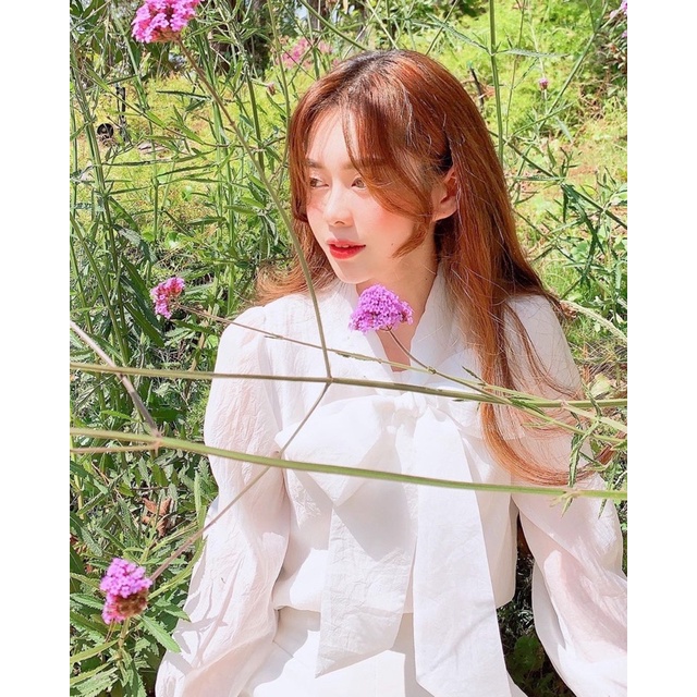 THE19CLUB - Áo sơ mi cổ buộc nơ 4 màu sắc - Ella Shirt