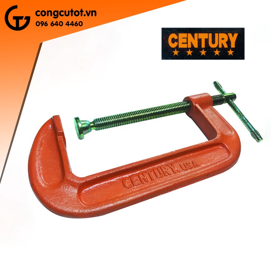 Cảo chữ C 3inch 75mm loại dày Century