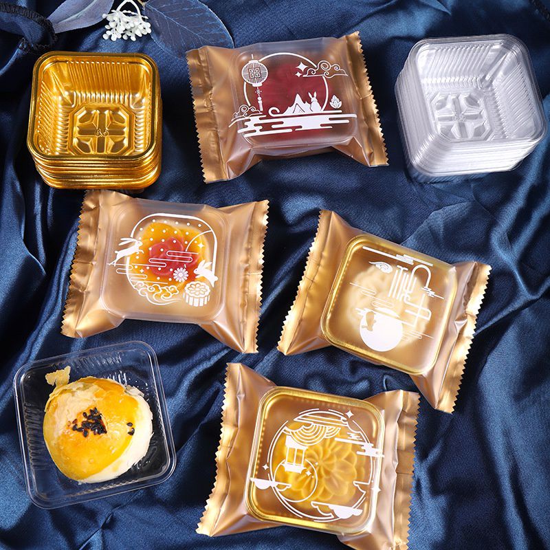 Túi đựng bánh trung thu hình THỎ MỜ 50g/75/100g 100c