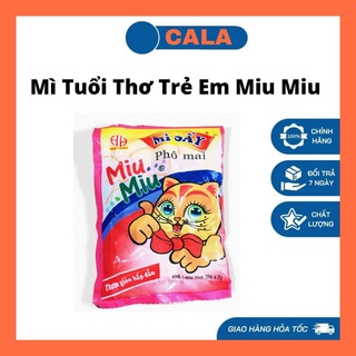Mì tuổi thơ trẻ em miu miu