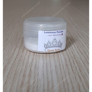 Bột dạ quang màu trắng tím phát sáng khi tối
