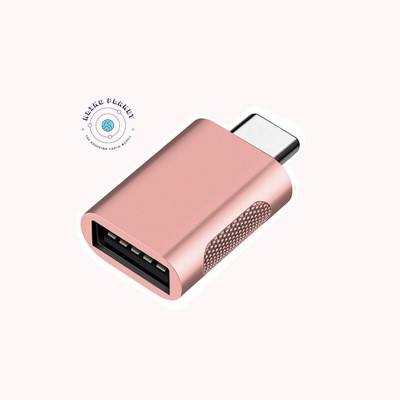 Bộ chuyển đổi OTG từ cổng Lightning/TypeC sang USB3.0 kết nối bàn phím, chuột với điện thoại di động, máy tính bảng