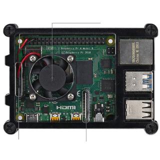 Vỏ Acrylic Trong Suốt Cho Raspberry Pi 4