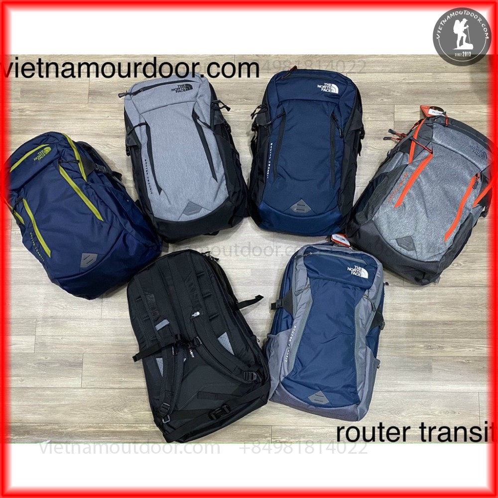 Balo nam The North Face chính hãng Router Transit - balo du lịch [BẢO HÀNH TRỌN ĐỜI] - ngăn đựng riêng laptop 16 inch