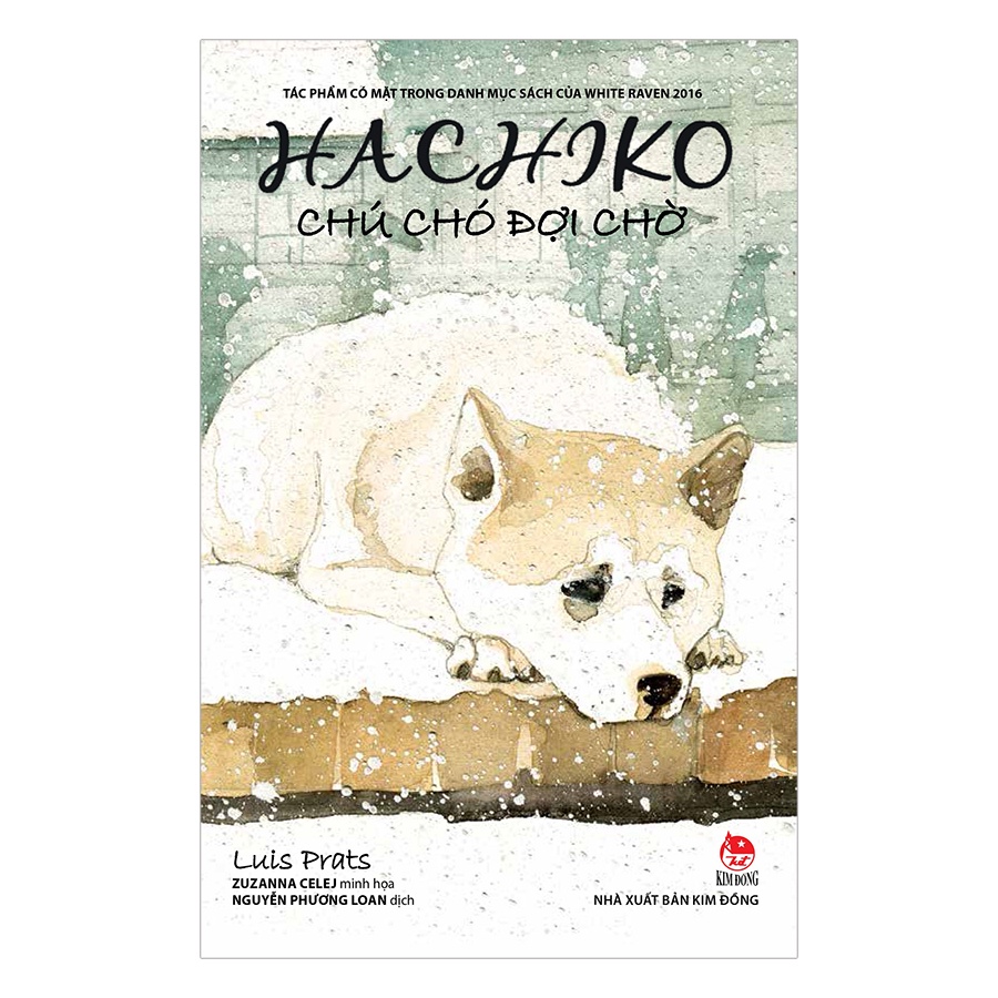 Sách Hachiko - Chú chó đợi chờ - NXB Kim Đồng