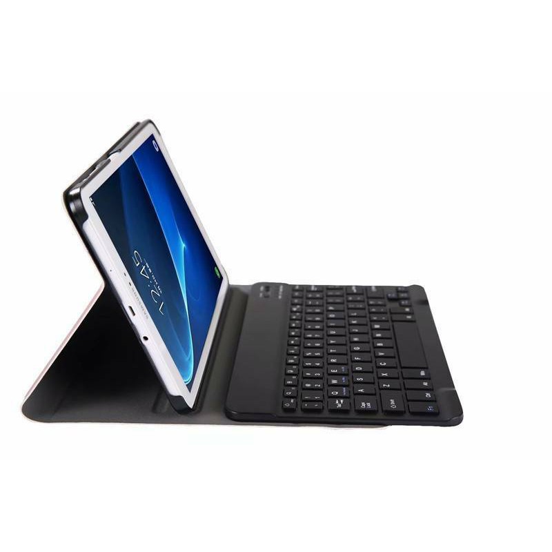 Bao Da Kèm Bàn Phím Không Dây Cho Samsung Galaxy Tab A / A6 10.1 Sm-T580 T585 T587