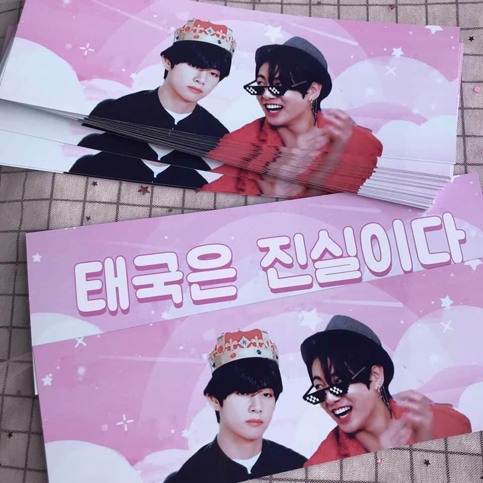 10 cái banner 10x30cm in theo yêu cầu