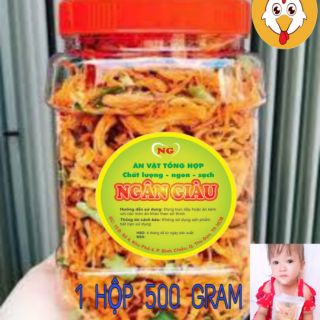 500 gram khô gà lá chanh nhà làm - thượng hạng