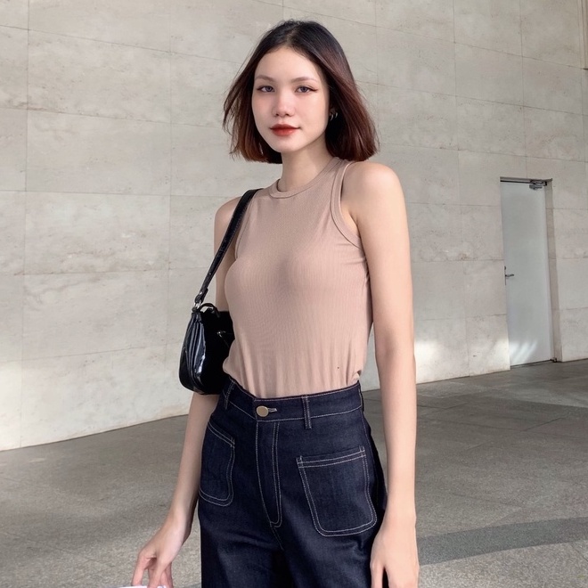 Áo Thun Gân Sát Nách - EDINI - A1426