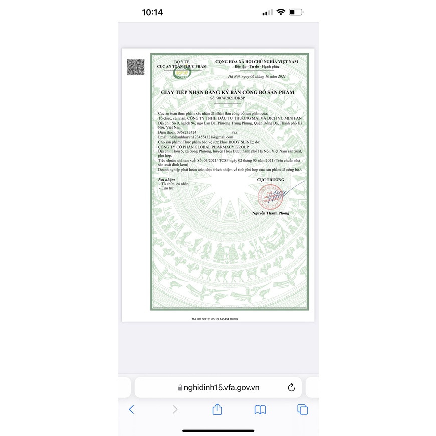 Viên uống giảm cân BODY SLINE giảm nhanh 5-10kg an toàn hiệu quả sau 1 liệu trình , hộp 30 viên