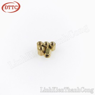 Bộ 20 Chiếc Cọc Đồng M3 Cái-Cái Cao 5mm