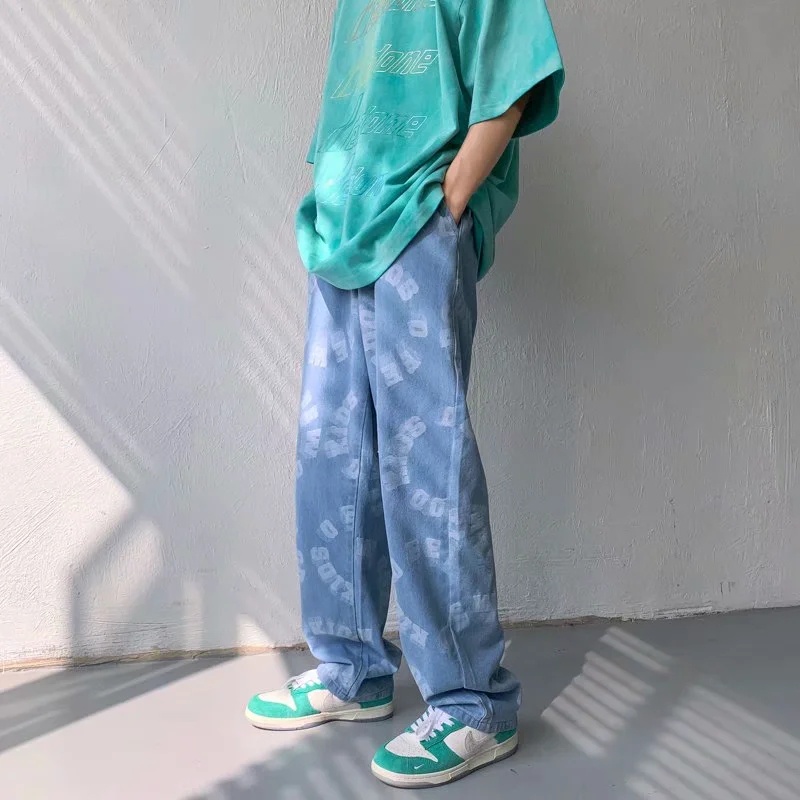 quần ống rộng Plus Size In Chữ Phong Cách Hàn Quốc Cổ Điển Thời Trang Cho Nam Và Nữ 3xl | BigBuy360 - bigbuy360.vn