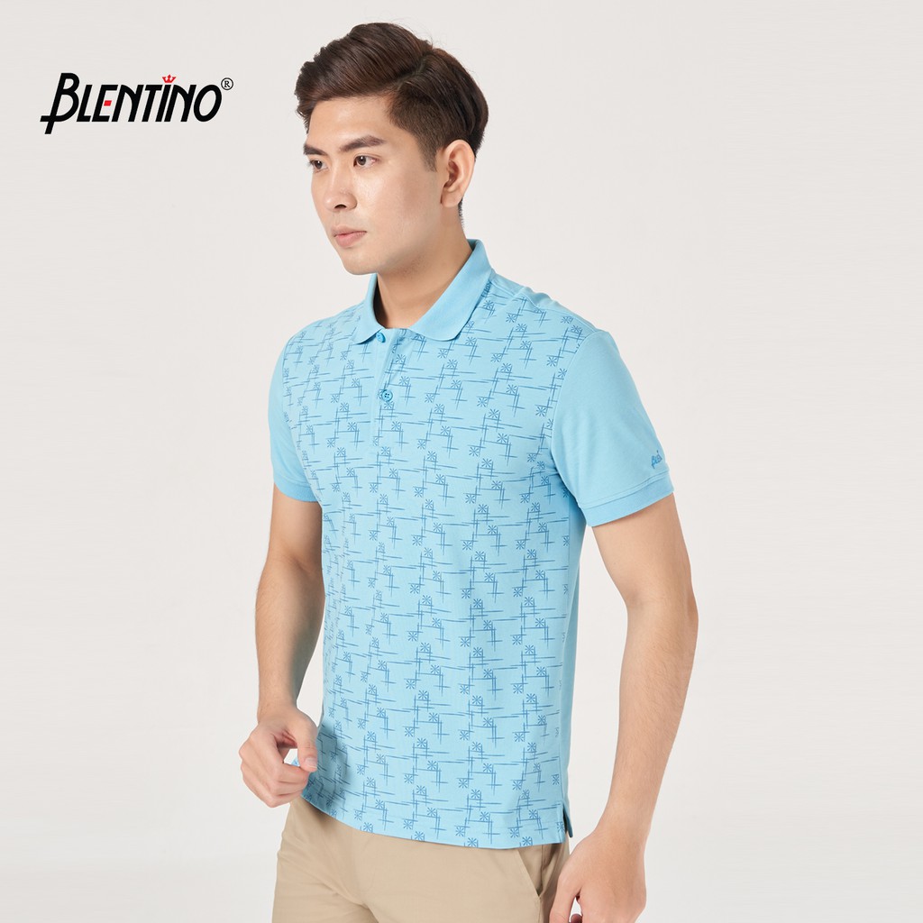 Áo polo nam cao cấp cổ bẻ họa tiết PL1021 kiểu dáng Basic chất cotton thoáng mát