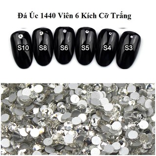 Đá úc 1440 viên 6 kích cỡ-trắng
