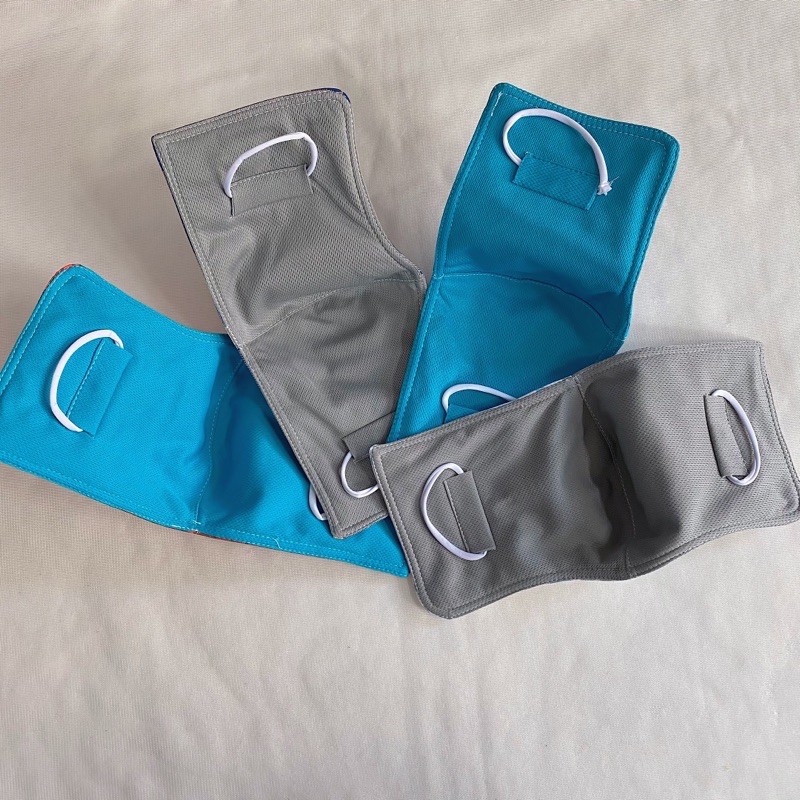 Set 5-10 cái khẩu trang che mang tai sọc caro cho nam nữ | BigBuy360 - bigbuy360.vn