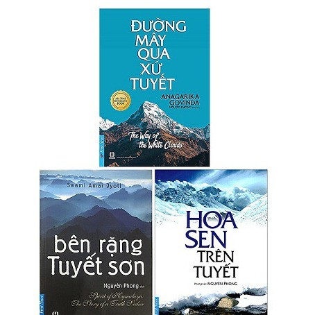 Sách - Combo Bên rặng tuyết sơn+hoa sen trên tuyết +đường mây qua sứ tuyết (3 quyển)