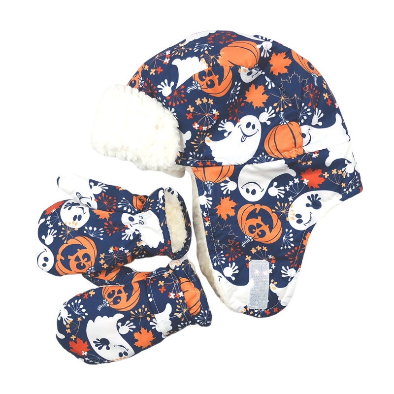 Bộ Găng Tay + Mũ Trượt Tuyết Chống Nước Ấm Áp Phù Hợp Cho Các Hoạt Động Ngoài