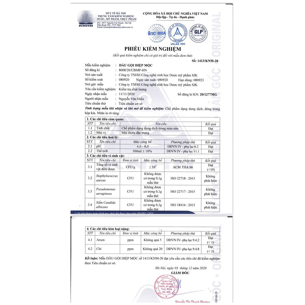 Dầu Gội Diệp Mộc 300 ml ,500 ml Chăm Sóc Tóc Toàn Diện