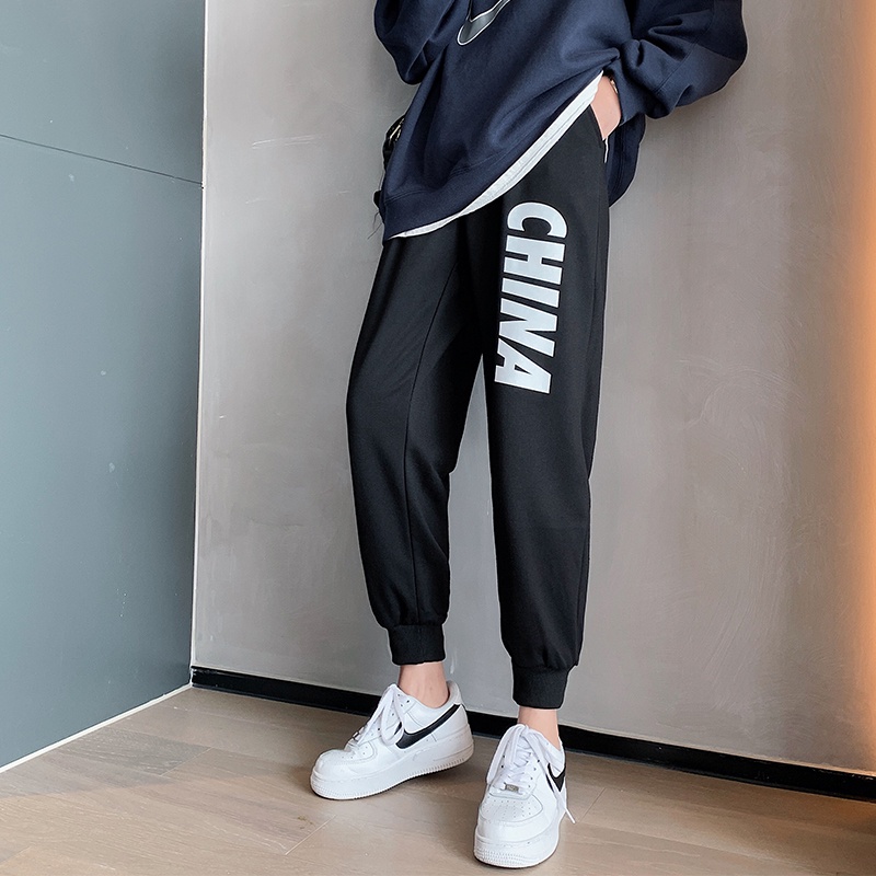 NRVP Quần Thể Thao Ống Rộng Phong Cách Thời Trang Hàn Quốc Dành Cho Nam Và Nữ