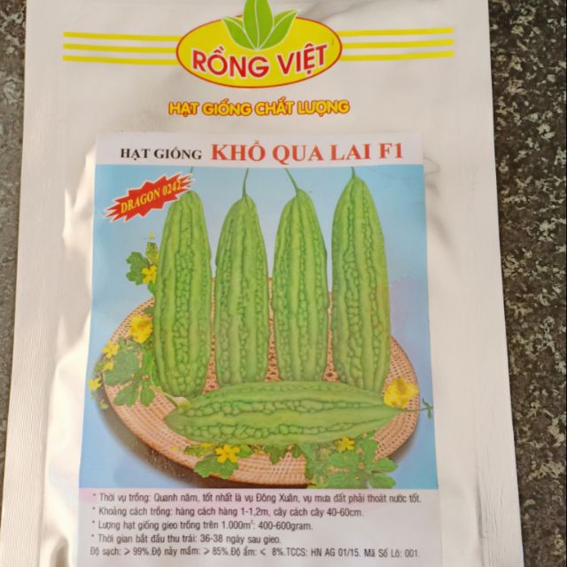 Hạt khổ qua va mướp hương