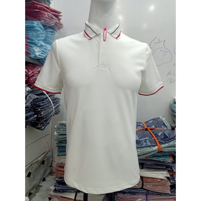 Áo Polo Nam Basis Nhiều Màu Cổ Viền , Vải Cotton 4 Chiều dày dặn, có giãn thấm hút mồ hôi tốt