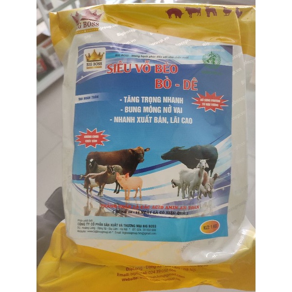 Siêu vỗ béo bò dê