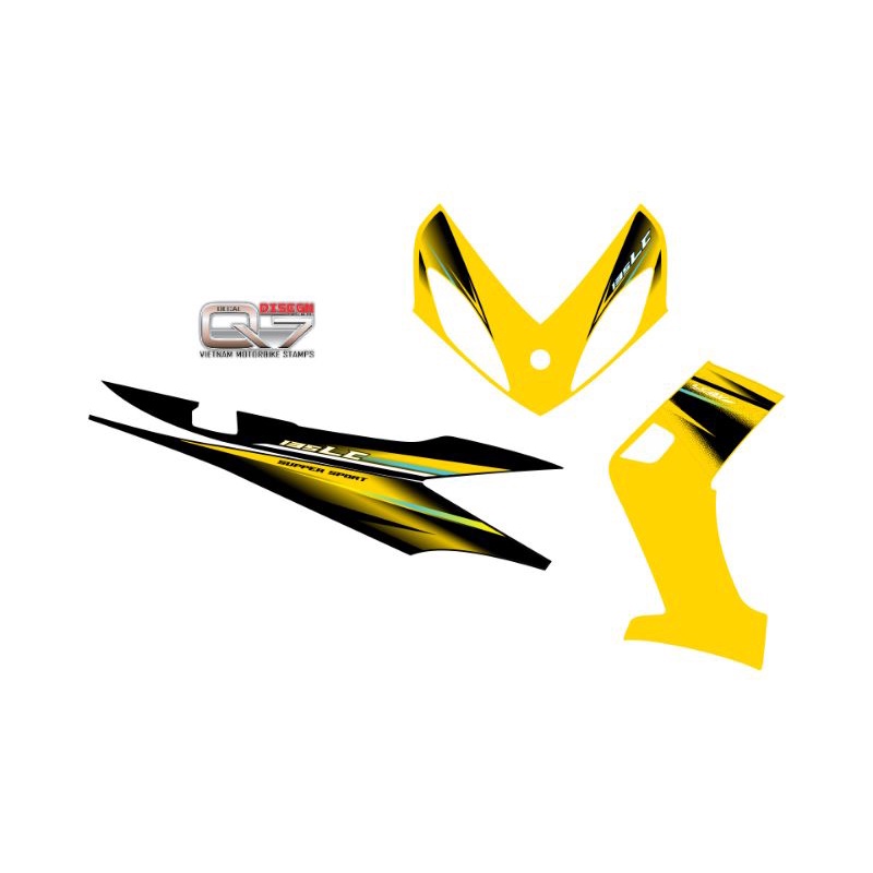 TEM RỜI EXCITER 2010 DECALQ7